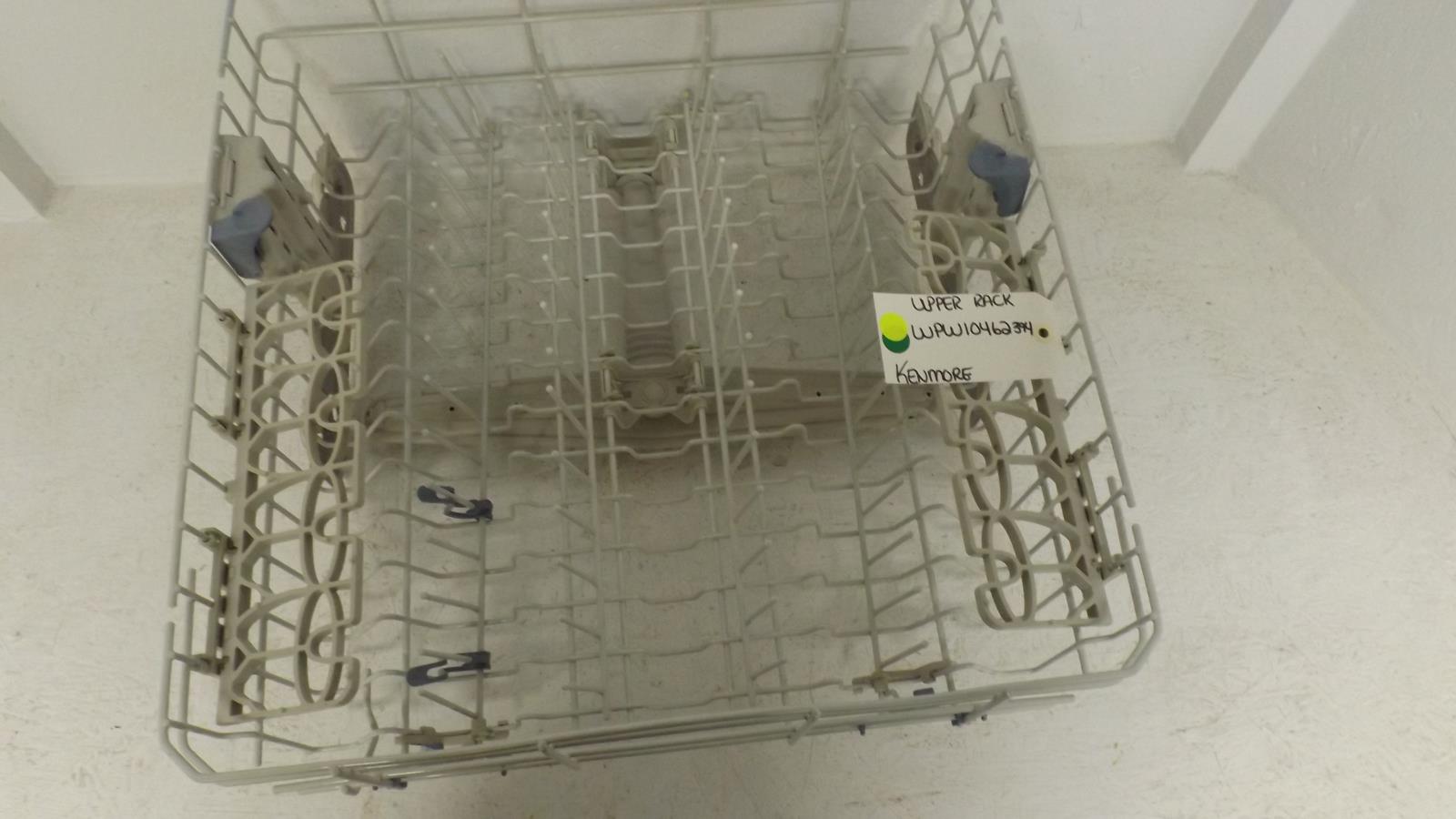 KENMORE DISHWASHER WPW10462394 UPPER RACK (USED) KENMORE DISHWASHER WPW10462394 UPPER RACK (USED)